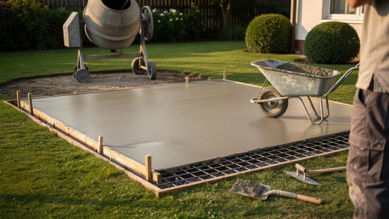 Béton : temps de séchage de 24 h à 28 jours, les règles à connaître