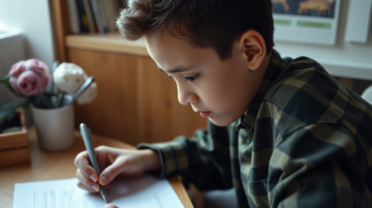 Artisan remplissant un formulaire d'inscription en ligne