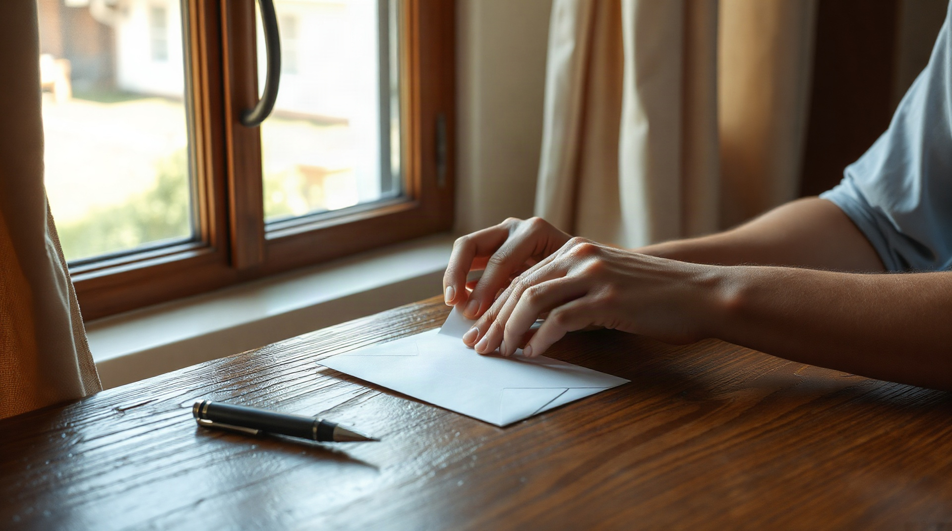 Courrier de résiliation d'assurance posé sur une table