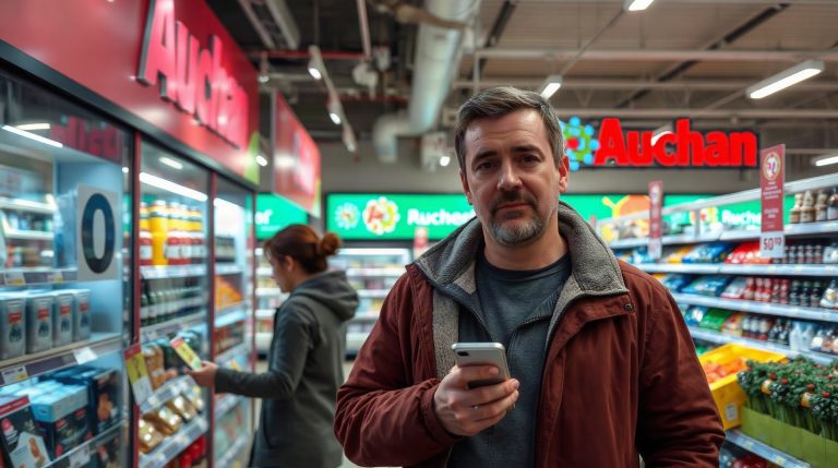 Qilive : la marque Auchan, ses produits et les avis clients en 2026 Rayon high-tech en hypermarché Auchan
